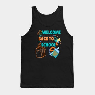 welcome back to school Tank Top